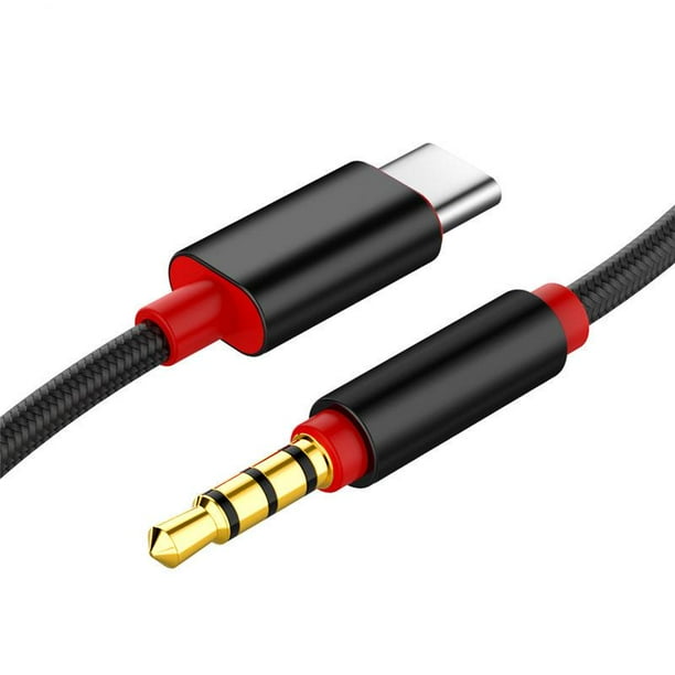 Type C Audio Cable USB TypeC male to 3.5mm Jack male Car AUX Audio Adapter for Samsung Letv 2