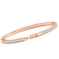 thumbnail image 2 of Pompeii 3.00-7 1/2Ct TW Flexible Diamond Bangle Tennis Bracelet Lab Grown 14k Gold, 2 of 3