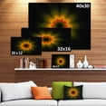 thumbnail image 4 of Design Art - Fleur Fractale Jaune Psychédélique, 4 of 4