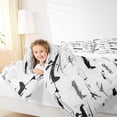 thumbnail image 4 of Homewish Retro Sirplane Full Size Comforter Sets,Vintage Aircraft Theme Bedding Comforter Set,White Black Gray Bedding Sets For Boys Teens,Super Cozy Room Decor Reversible,3 Pieces, 4 of 8