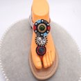 thumbnail image 3 of 2PCS Shoes Patch Handmade Beads Ethnic Shoes Applique Sew on Patch for Sandals, 3 of 10