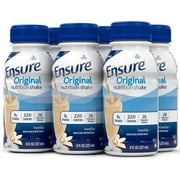 Ensure Original Nutrition Shake, Vanilla 8 oz, 6 ea (Pack of 6)
