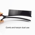 thumbnail image 4 of Hair Clips for Styling Sectioning, Grip Styling Hair Parting Combs Clips for Salon Home Hair Cutting Coloring Foiling Placing Extensions, 4 of 8