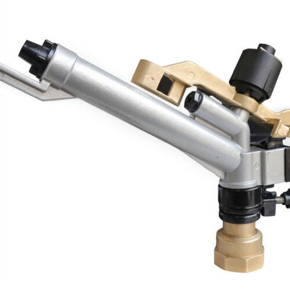 1.5" 360° Adjustable Impact Sprinkler Lawn Water Irrigation Spray Gun Large Area