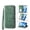 Green, variant on RFID Blocking Wallet Case for Realme 14 Pro Multifunctional Flip Cover with Card Slots & Cash Pocket, Magnetic Closure, TPU Bumper & Kickstand Stand Brown