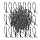 thumbnail image 5 of Bridas de nailon con orificio para tornillos, bridas de cabeza fija para interiores, 100 unidades 48 x 200 mm negro, 5 of 9