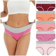 thumbnail image 4 of Eashery Brifes Woman Panties High Waist Comfortable Womens Briefs Underwear Multicolor XL, 4 of 5