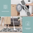 thumbnail image 6 of Gray Geometric Quatrefoil Pattern Kitchen Rugs Sets Of 3,Kitchen Runner Rugs Non Skid Washable,Decorative Kitchen Floor Mats for Kitchen,Sink,Laundry,17"x30"+ 17"x47" + 17"x59", 6 of 6