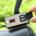 thumbnail image 3 of USB fuente de alimentación a prueba de polvo para motocicleta tabletas teléfonos móviles GPS cámaras ANGGREK Otros, 3 of 8
