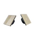 thumbnail image 1 of 2x Interruptor de pantalla táctil de lámpara de cristal práctica estándar del 1 2 vías Yuyangstore Interruptor de luz táctil inteligente, 1 of 5