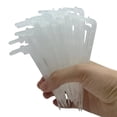 thumbnail image 4 of Goteo de flecha curvada transparente de 1/4 pulgadas, Kit de riego por microgoteo regulador, conector de agua para jardín, gotero de manguera de 4/7mm para invernadero, 4 of 5