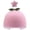pink, variant on Jiibva Ski Helmet Cover, Suitable for Helmets of Ski, Snowboard, Skateboard - Fun Funny Gifts for All Ages