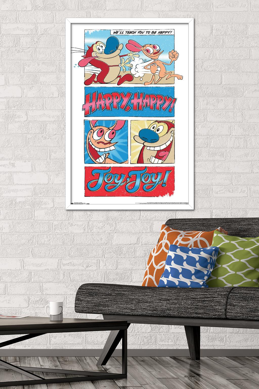 Trends International Popular Characters Framed Poster