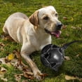 thumbnail image 4 of DOLITY Dog Bite Ball with Rope Playing Pet Supplies for Mastiff Spaniel German Black, 4 of 9