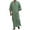 Green, variant on Mens V Neck Linen Long Sleeve Kaftan Thobe Long Gown Shirt Robe Casual Gown Men T Shirts for Men Mens Shirts All T Shirts for Men T Shirt Men Graphic Long Men T Shirt Shirt Pack for Men Classic T