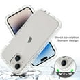 thumbnail image 4 of Dteck Case for iPhone 16 Plus Full Body Rugged Case with Built-in Touch Sensitive Anti-Scratch Screen Protector, Soft TPU Bumper Case for iPhone 16 Plus,Clear, 4 of 4