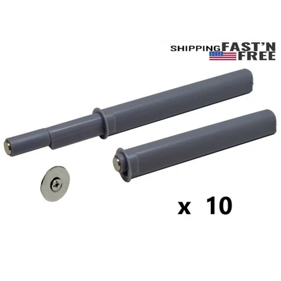 Push To Open System Damper Buffer Catch Latch With Magnetic Tip/10P