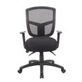 thumbnail image 2 of Boss Office Chaise de Travail en Maille Contract Noire, 2 of 6