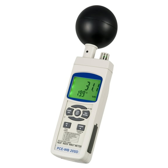 Multifunction Wet Bulb Temperature Data Logger PCE-WB 20SD