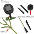 thumbnail image 4 of Bangcool 3PCS Garden Stake Light Simulated Rose Flower Patio Light Garden Ground Light, 4 of 9