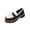Black, variant on Willtoo Chunky Loafers for Women Lug Sole Tassel Loafers Shoes With Tassel and Slip on Details Vacation Outdoor Shoes Round Toe Comfort Dressy Fashion Footwear