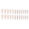 thumbnail image 1 of Bagmrteho Acrylic Nails Tips Long Practice Finger Nails Tips on Nails Long Coffin with Designs Gel Nails Finger on Nails False Acrylic Nails Curl Nails for Acrylic Tips, 1 of 4