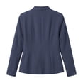 thumbnail image 5 of Fashion Slim Fit Women Solid Color Long Sleeve Button Lapel Blazer Jacket Casual Suit Outer Coat S-XXL Navy, 5 of 8
