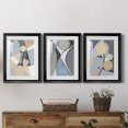 thumbnail image 5 of &nbsp;A Soft Jeweled Geometric II Premium Framed Prints Set of 3 - Ready to Hang - 22 x 30 Each - Black Frame, 5 of 9
