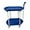 bleu, variante sur Luzkey Chariot de Service Table d'Appoint pour Canapé Décoration Minimaliste Poignée Ergonomique Étagère de Rangement Robuste pour Bureau Entrepôt Salon Bleu