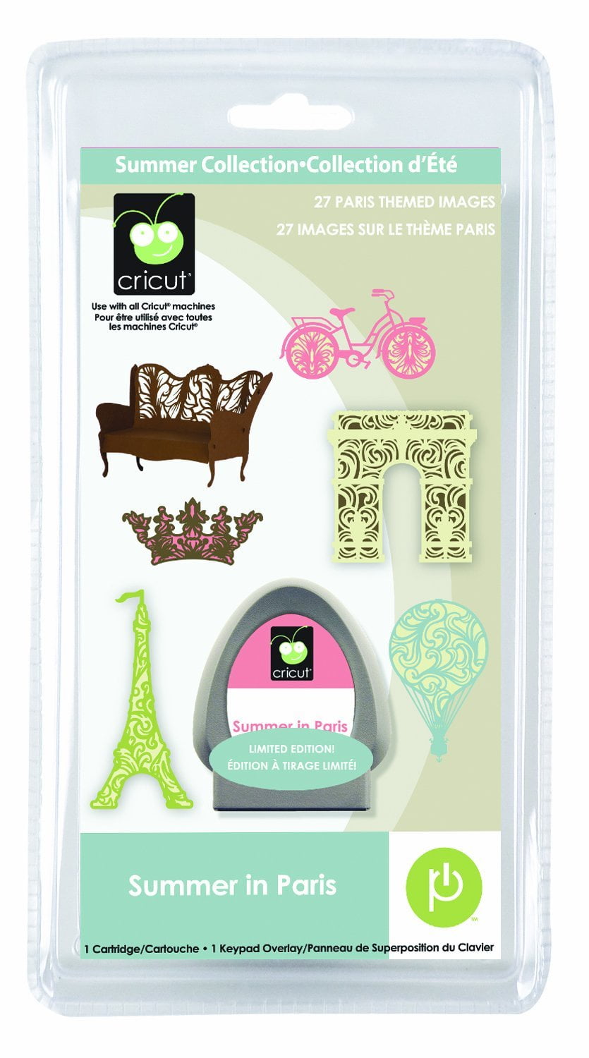 Download Cricut Seasonal Cartridge, Summer in Paris, Shape ...