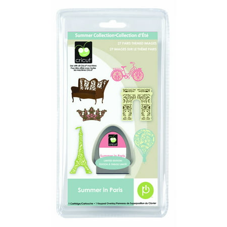 Cricut Seasonal Cartridge, Summer in Paris, Shape cartridge for use with all Cricut machines By Provo Craft Novelty Cricut from