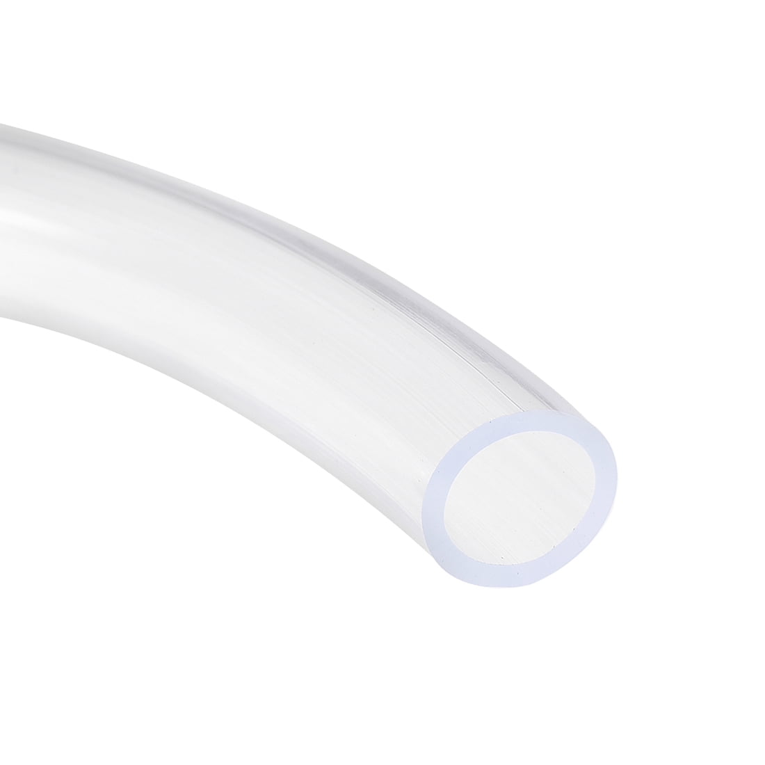 PVC Clear Vinly Tubing,8mm ID x 10mm OD,2Meter/6.56ft,Plastic Flexible Hose Tube 