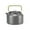 Gray-1.8L, variant on Aluminum Alloy Camping Kettle, Portable Travel Coffee Pot, Large Capacity Outdoor Water Boiler for Hiking Use