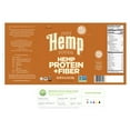 thumbnail image 4 of Just Hemp Foods Hemp Protein & Fiber Powder, 11g of Protein & 11g of Fiber per Serving, 16 oz, 4 of 5