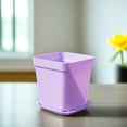 thumbnail image 6 of FUTUREORYY Square Seedling Nursery Pots Flower Pot Plastic Violet Garden Supplies Modern Design 10pcs, 6 of 8
