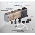 thumbnail image 4 of Fish Tank Filter 3-in-1 Aquarium Submersible Pump Water Pump, 4 of 5
