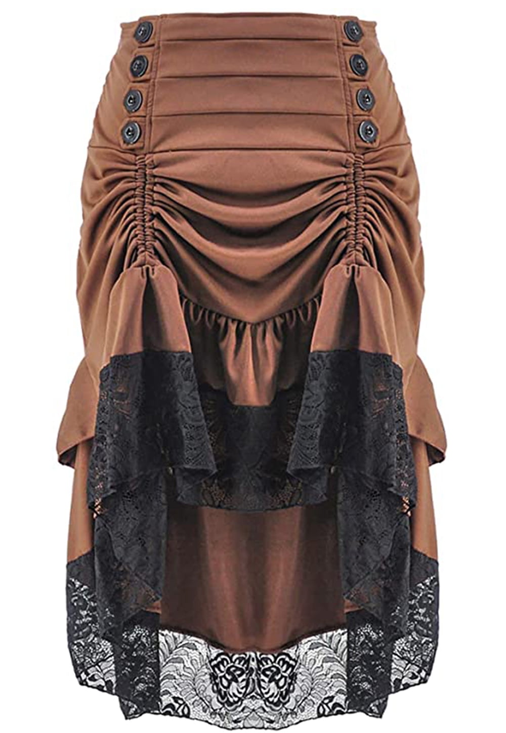 gothic steampunk skirt