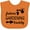 Orange, variant on Inktastic Future Gardening Buddy Boys or Girls Baby Bib