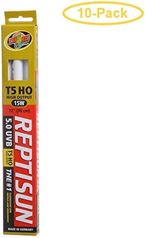 Zoo Med Laboratories Terrarium Light Bulb, Reptisun® 5.0 UVB T5