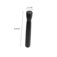 thumbnail image 2 of Excellante 8" bar muddler, flat head, polycarbonate, black, comes in each, 2 of 2