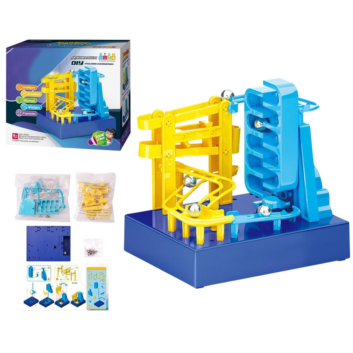 Buy Marble Race Track GameMarble Runs Toy Construction Building Blocks