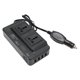 thumbnail image 3 of Inversor de corriente de 200 W CC 12 V a 220 V CA con 2.1 A 4 puertos USB protección múltiple universal para vehículos, 3 of 5