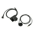 thumbnail image 3 of Conector de cable de radio de 1 vía, conector de auricular de walkie talkie a walkie talkie, adaptador de auricular PTT de primera calidad, 3 of 9