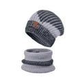 thumbnail image 4 of Landzoo Slouchy Hat Winter Knitted Hat Scarf Sets For Men Women Loose Comfortable, 4 of 4