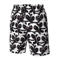 thumbnail image 4 of Zufioo Panda for Men's Casual Beach Shorts, Sports Fitness Quick-drying Drawstring Shorts with Pockets for Home Wear-Small, 4 of 6