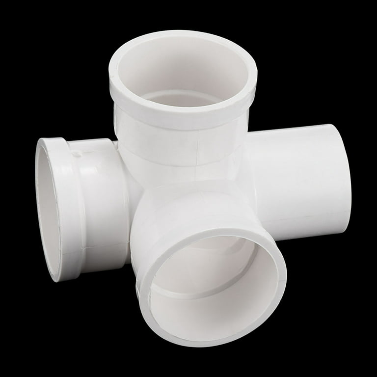 45° Elbow PVC Duct Fitting Tube Adapters 20mm 32mm 40mm 50mm 63mm Inner  Diameter 