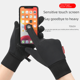 thumbnail image 1 of Guantes deportivos al aire libre para hombre, otoño e invierno, impermeables, cálidos, a prueba de viento, para mujer, con pantalla táctil, a prueba de frío, 1 of 4