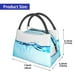 thumbnail image 2 of Fotbe Crystal Clear Water Splash Bolsa Térmica Portátil con Estampado, Bolsa de Entrega de Alimentos Aislada, Bolsa Reutilizable de Gran Capacidad para Comidas y Supermercado, 2 of 6