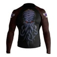 thumbnail image 2 of Raven Fightwear Men's Cthulhu MMA BJJ Rash Guard Black 3X-Large, 2 of 3