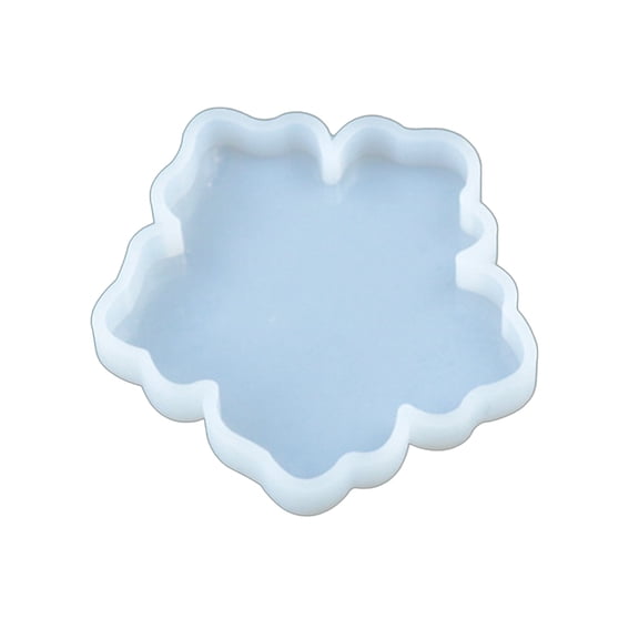 WINDLAND Crystal Epoxy Resin Mold Flower Coaster Casting Mould Handmade DIY Crafts Silicone Making Tool